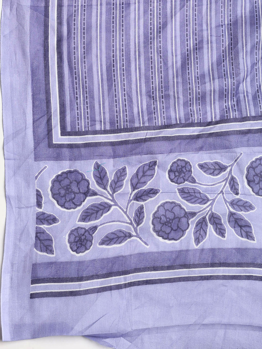 Printed Cotton Printed Unstitched Suit With Dupatta