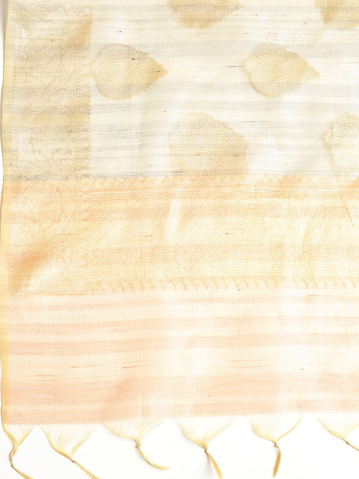 Embroidered Tissue Unstitched Suit With Dupatta