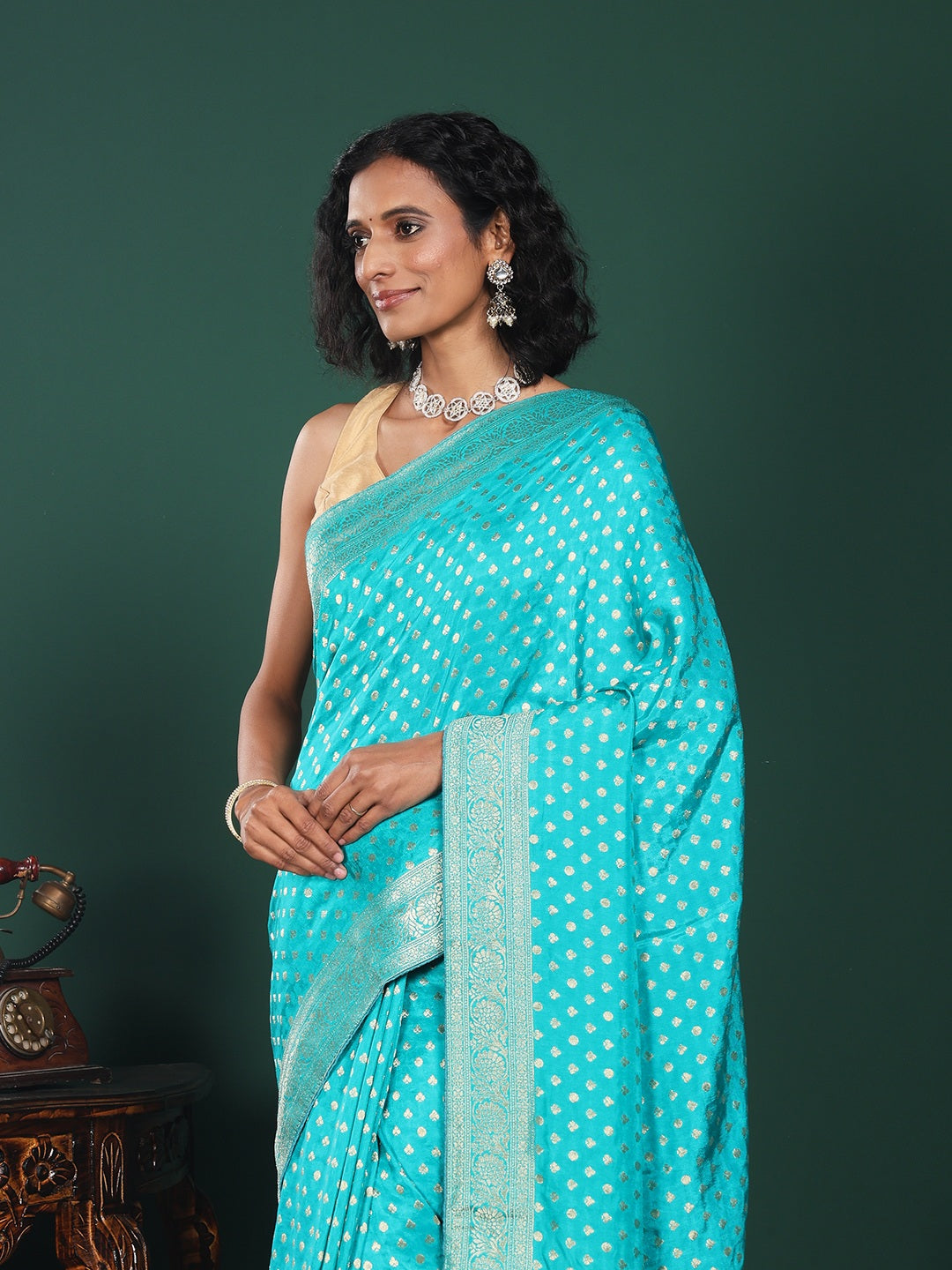 Woven Design Dola Silk Saree
