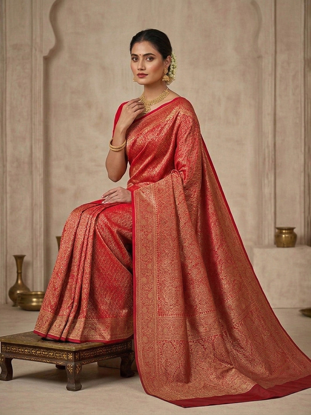 Woven Design Art Silk Banarasi Saree