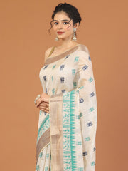 Zari Jaal Art Silk Woven Saree