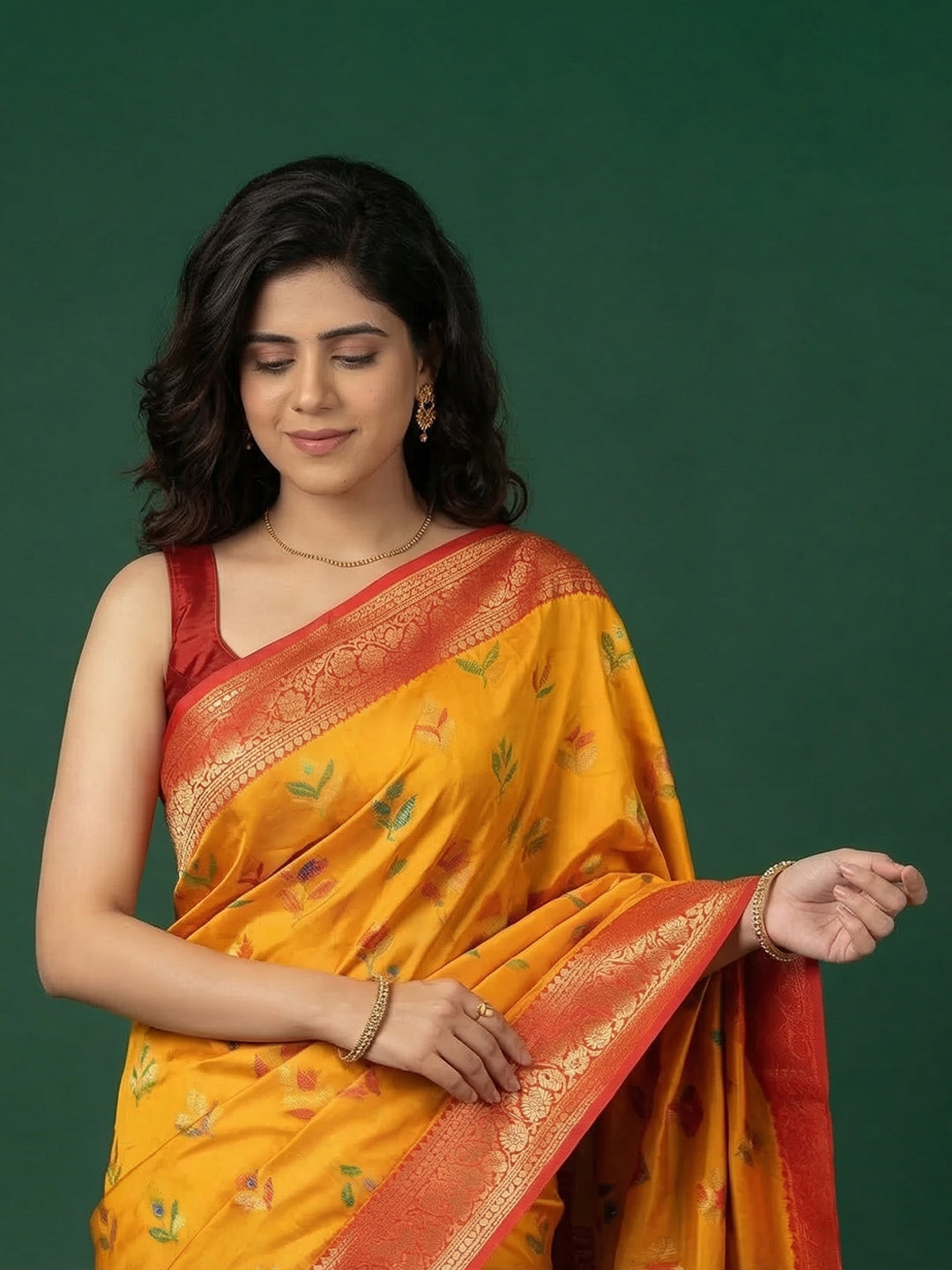 Woven Design Art Silk Saree