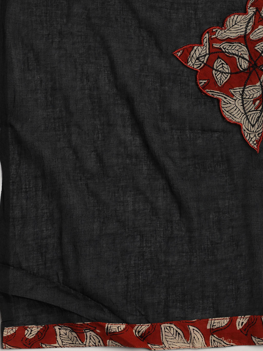 Printed Cotton Blend Unstitched Suit With Dupatta