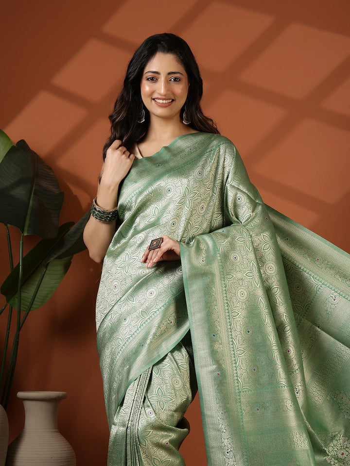 Woven Design Art Silk Saree