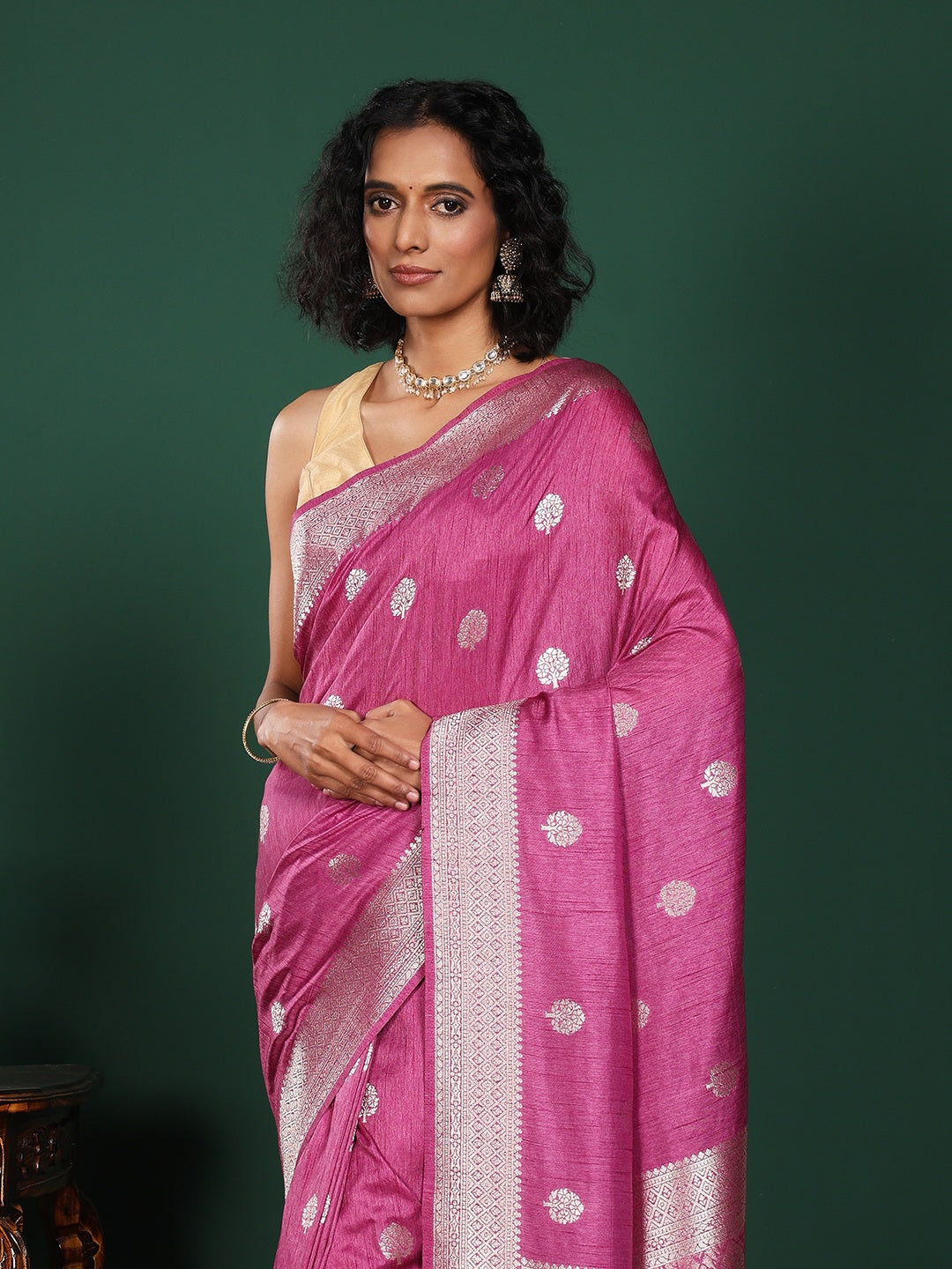 Woven Design Art Silk Saree