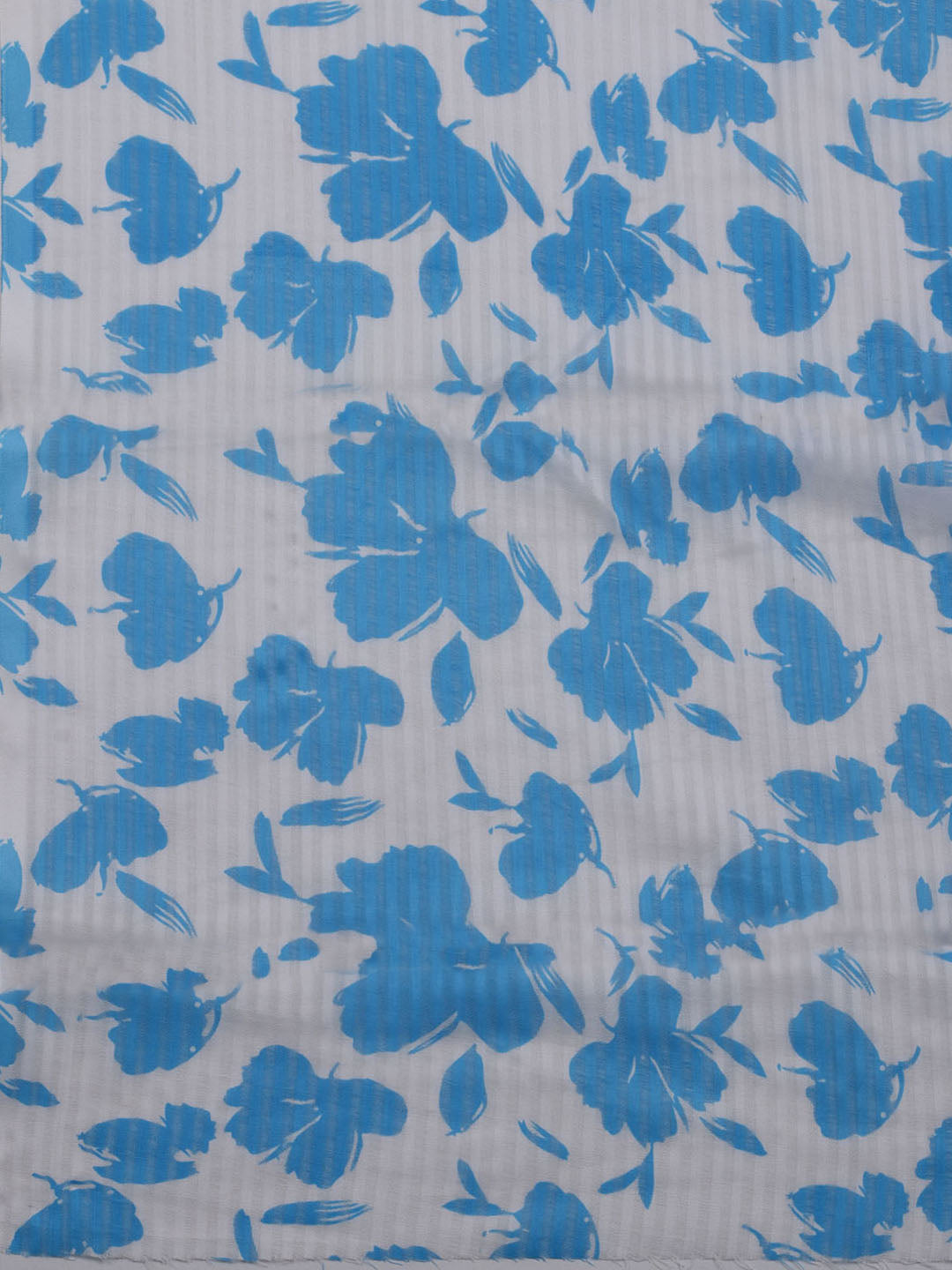 Printed Cotton Blend Unstitched Suit With Dupatta