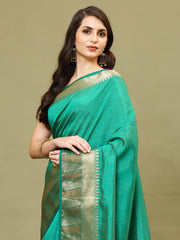 Zari Border Woven Handloom Saree