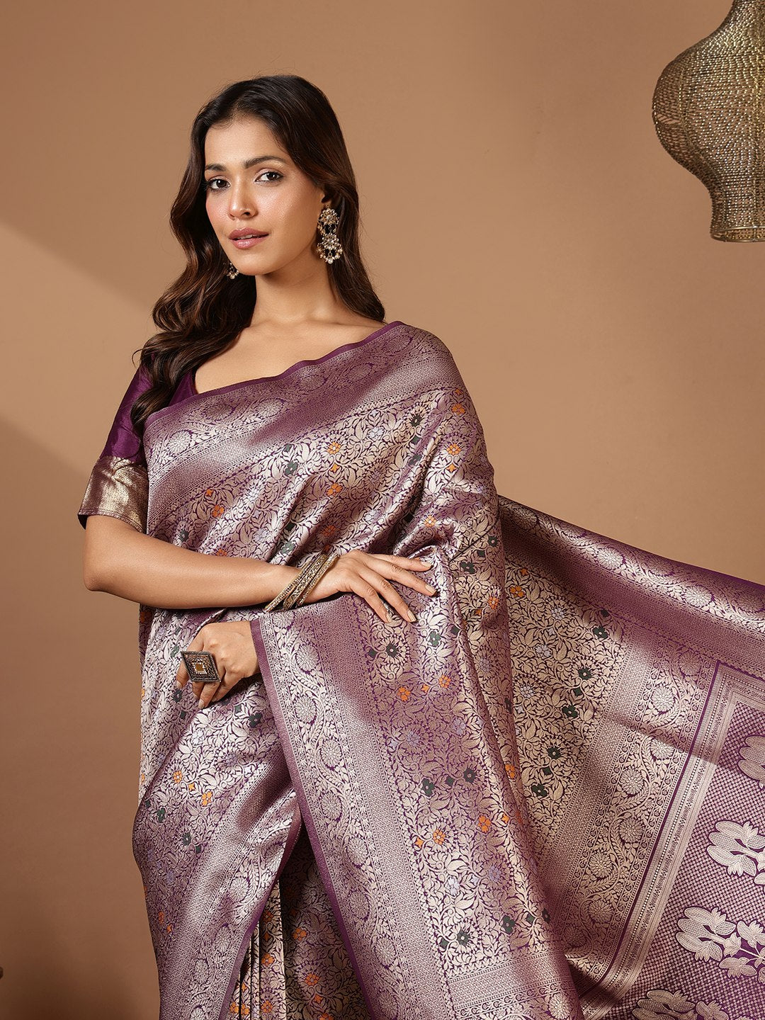 Woven Design Art Silk Saree