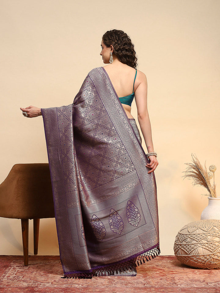 Woven Design Art Silk Saree
