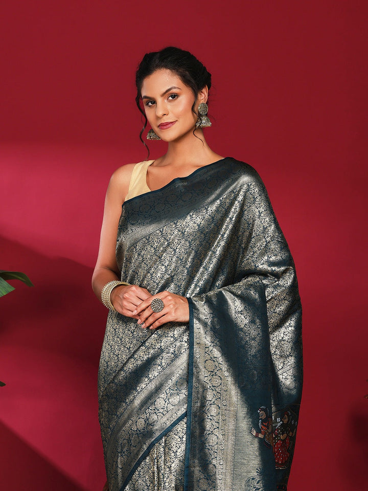 Woven Design Art Silk Saree