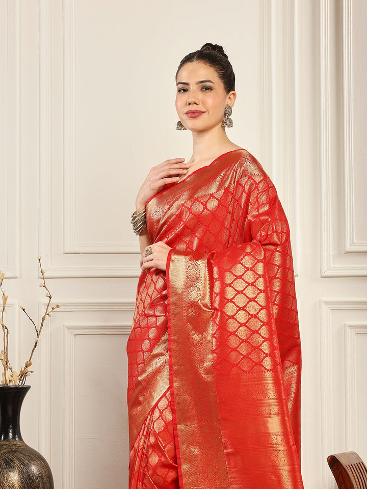 Woven Design Art Silk Saree