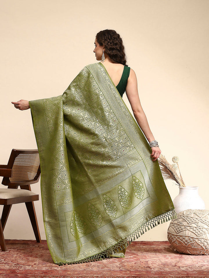 Woven Design Art Silk Saree