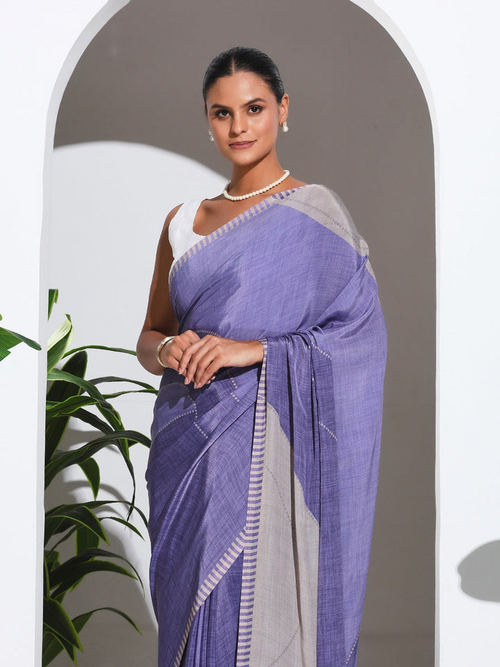 Digital Printed Crepe Saree