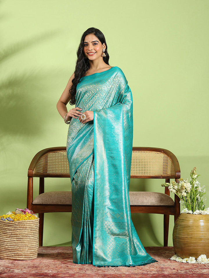 Woven Design Art Silk Saree