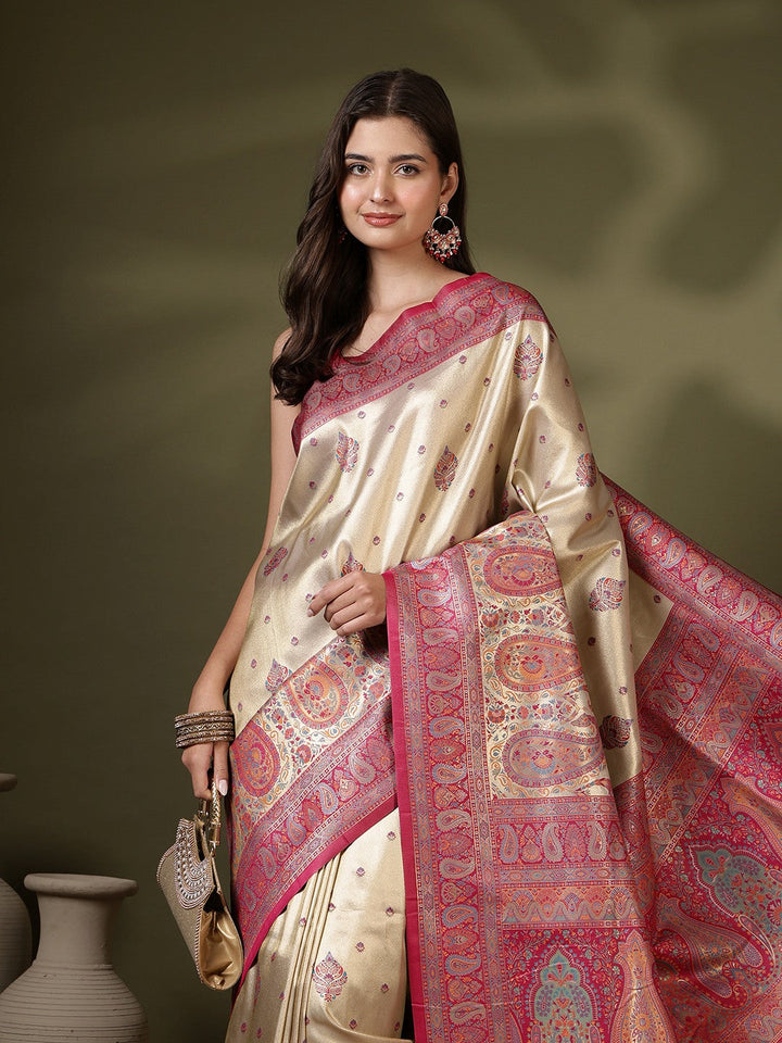 Woven Design Banarasi Saree