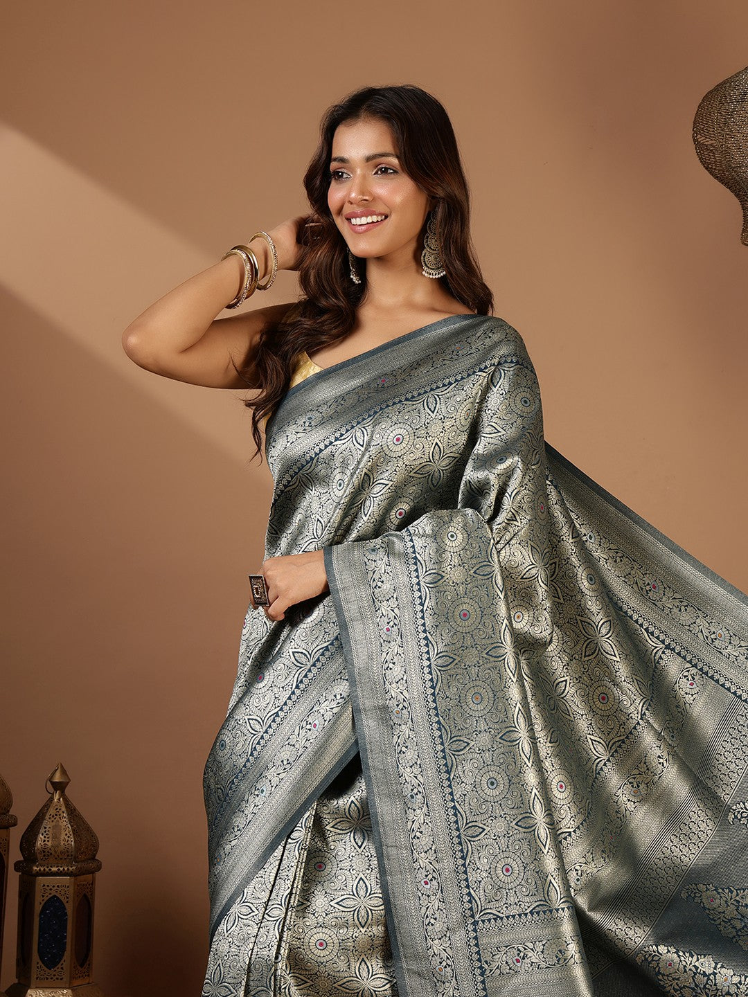 Woven Design Art Silk Saree