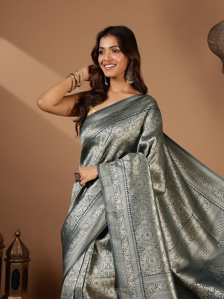 Woven Design Art Silk Saree