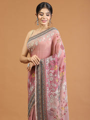 Digital Printed Georgette Saree