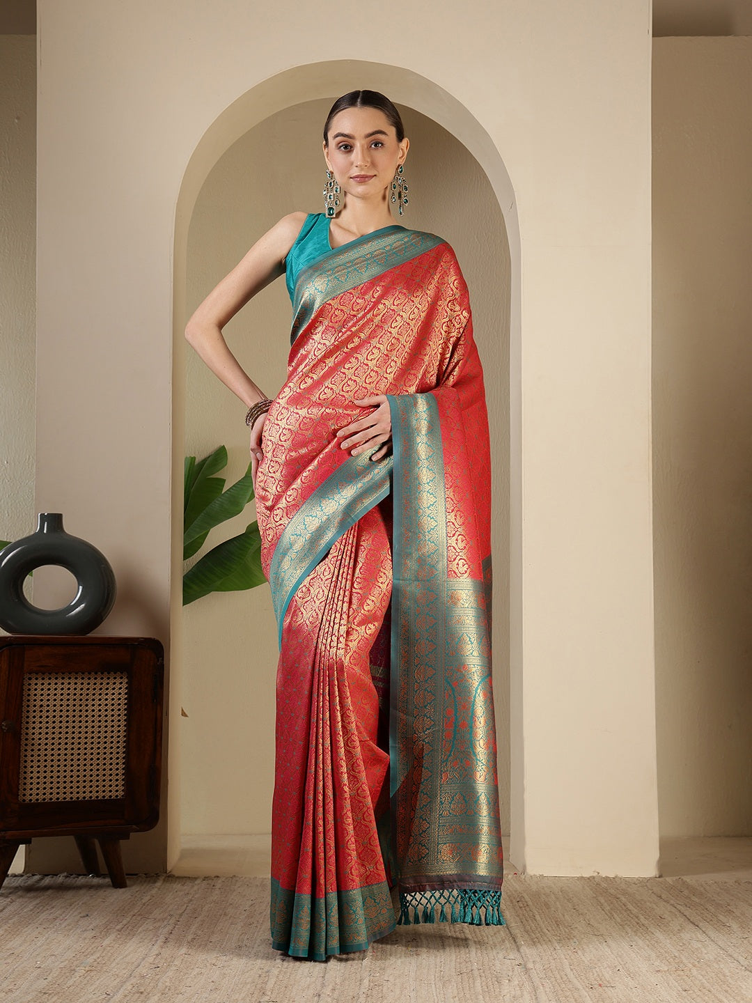 Woven Design Banarasi Saree