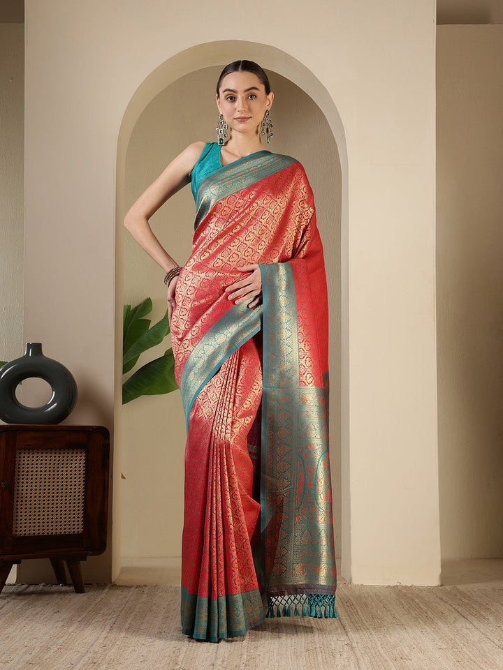 Woven Design Banarasi Saree