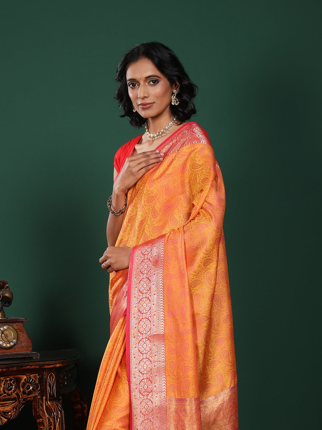 Woven Design Art Silk Saree