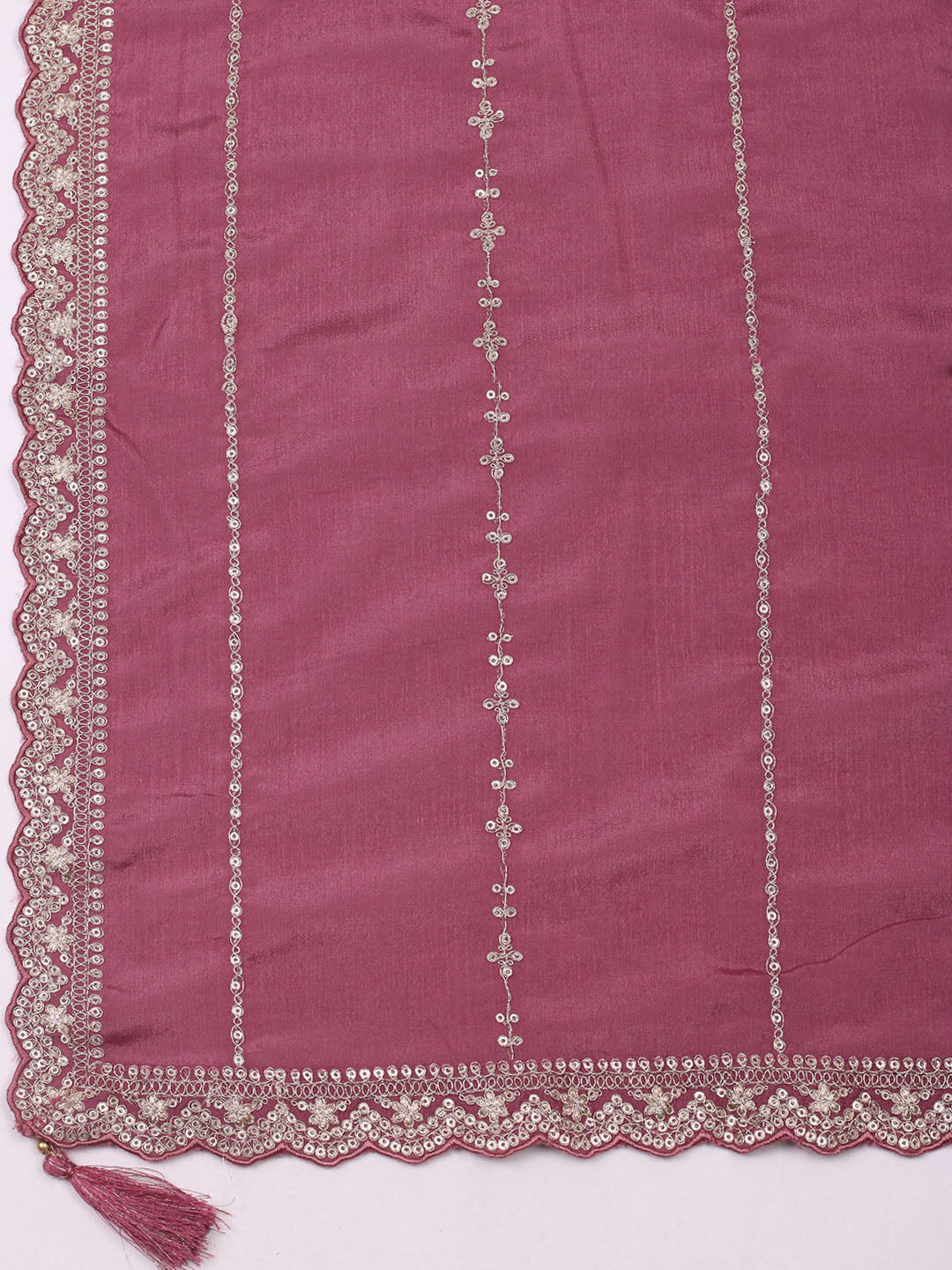 Woven Design Cotton Blend Unstitched Suit With Dupatta