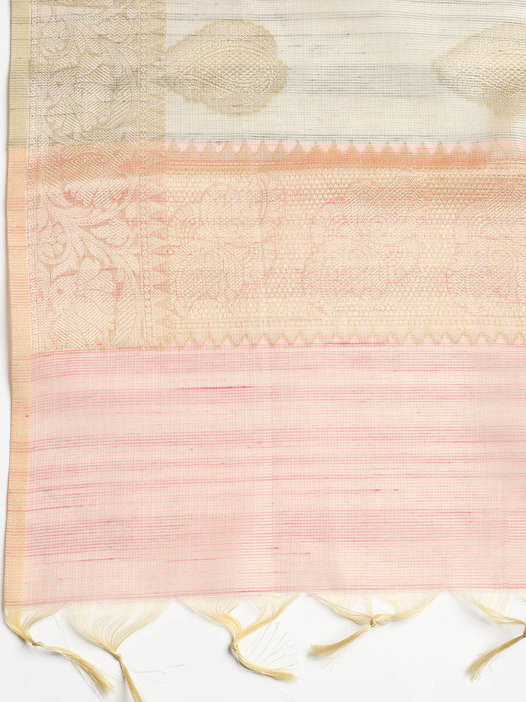 Embroidered Tissue Unstitched Suit With Dupatta