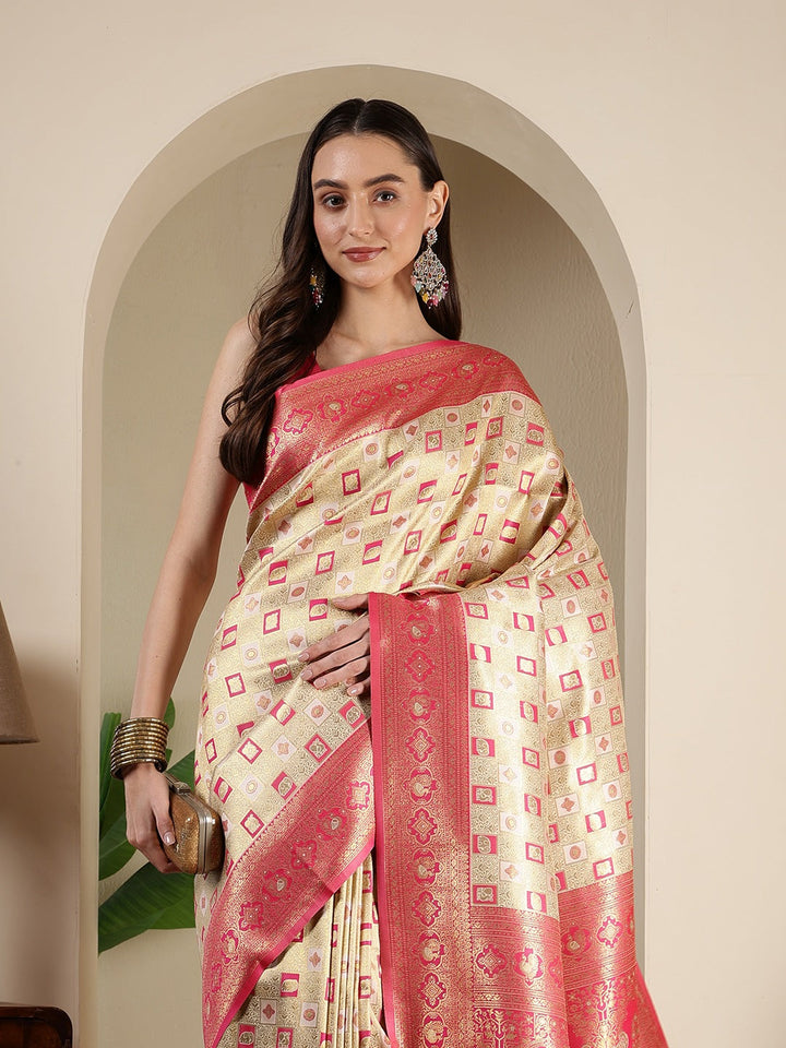 Woven Design Art Silk Saree