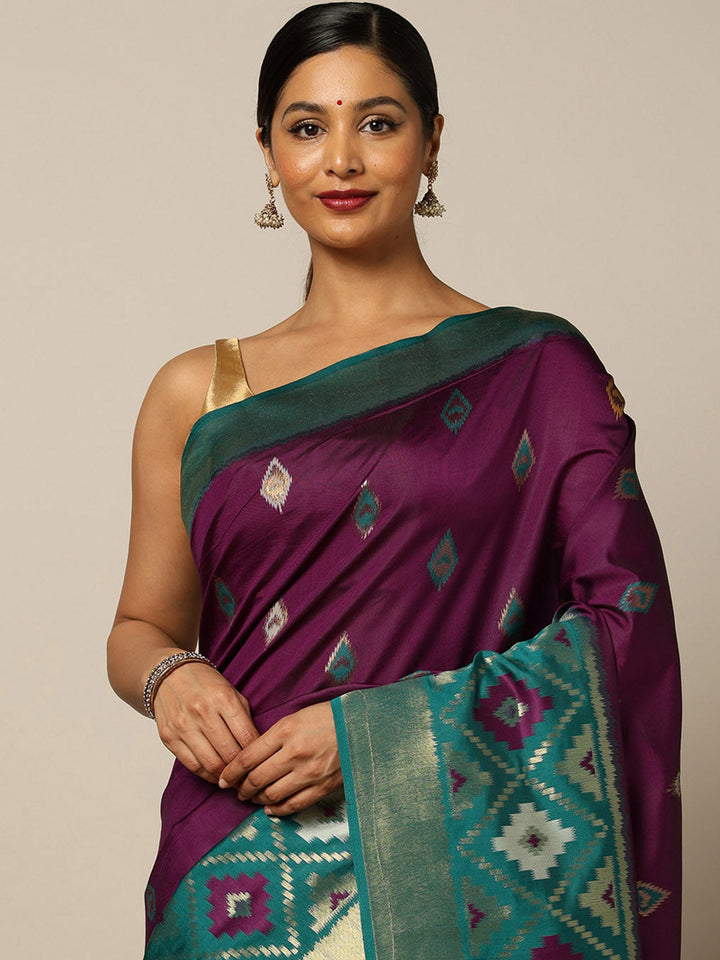 Woven Design Art Silk Saree