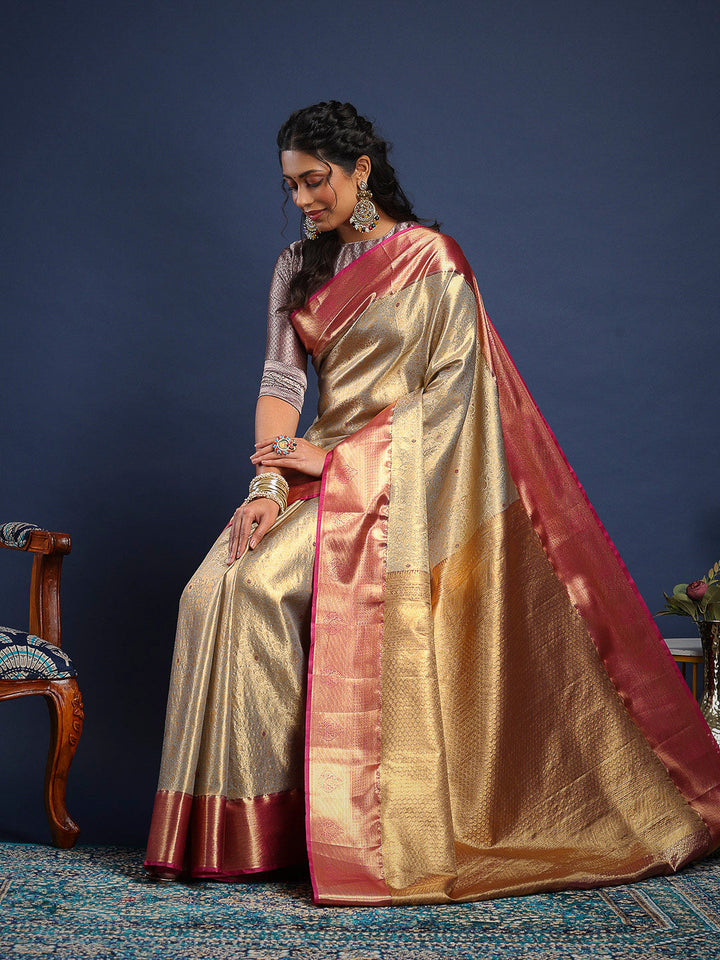 Woven Design Art Silk Saree