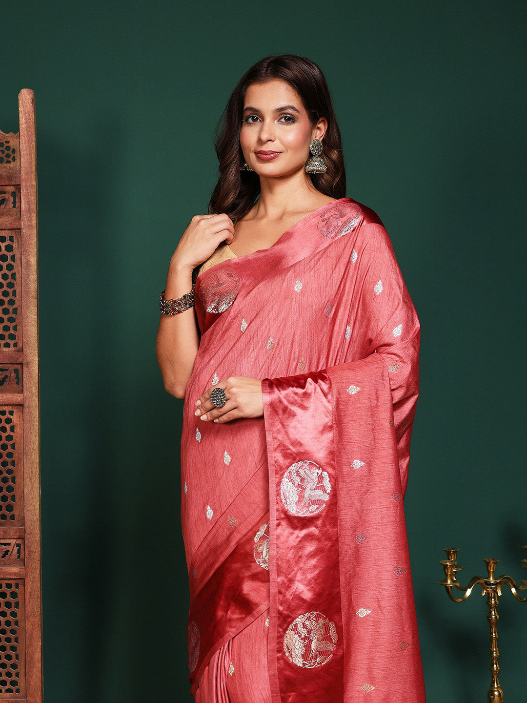 Woven Design Art Silk Saree
