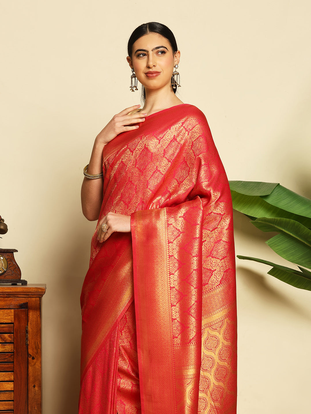 Woven Design Art Silk Saree