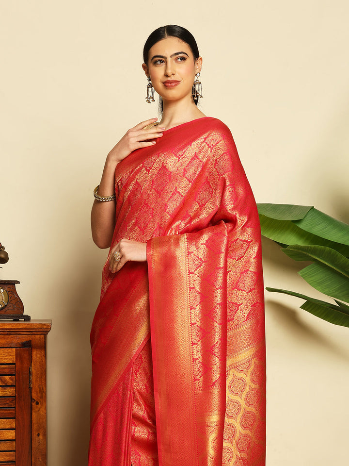 Woven Design Art Silk Saree