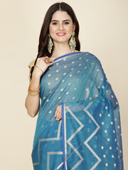 Zari Border Woven Cotton Saree