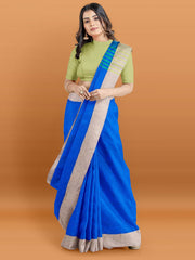 Zari Border Woven Art Silk Saree