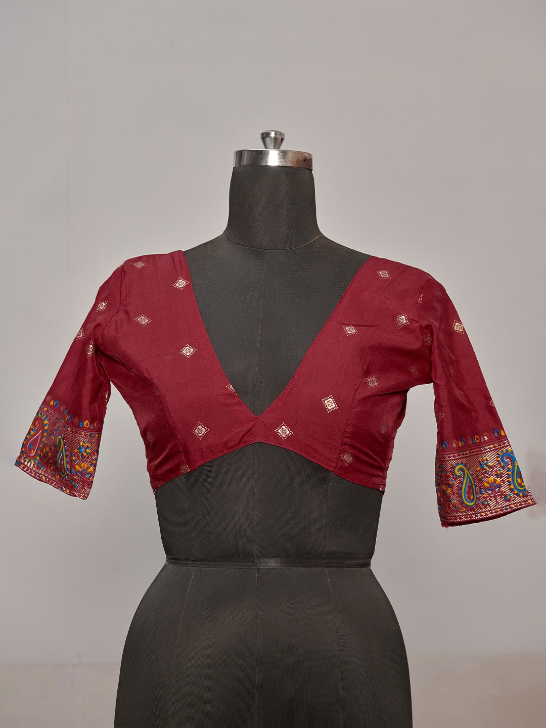 Patola Print Art Silk Saree
