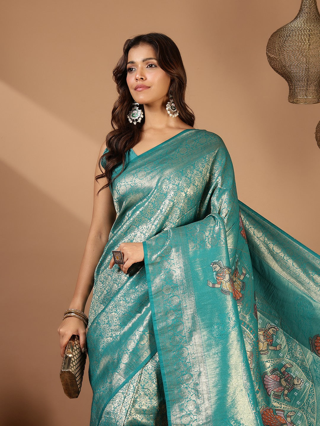 Woven Design Art Silk Saree