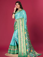 Patola Printed Handloom Saree