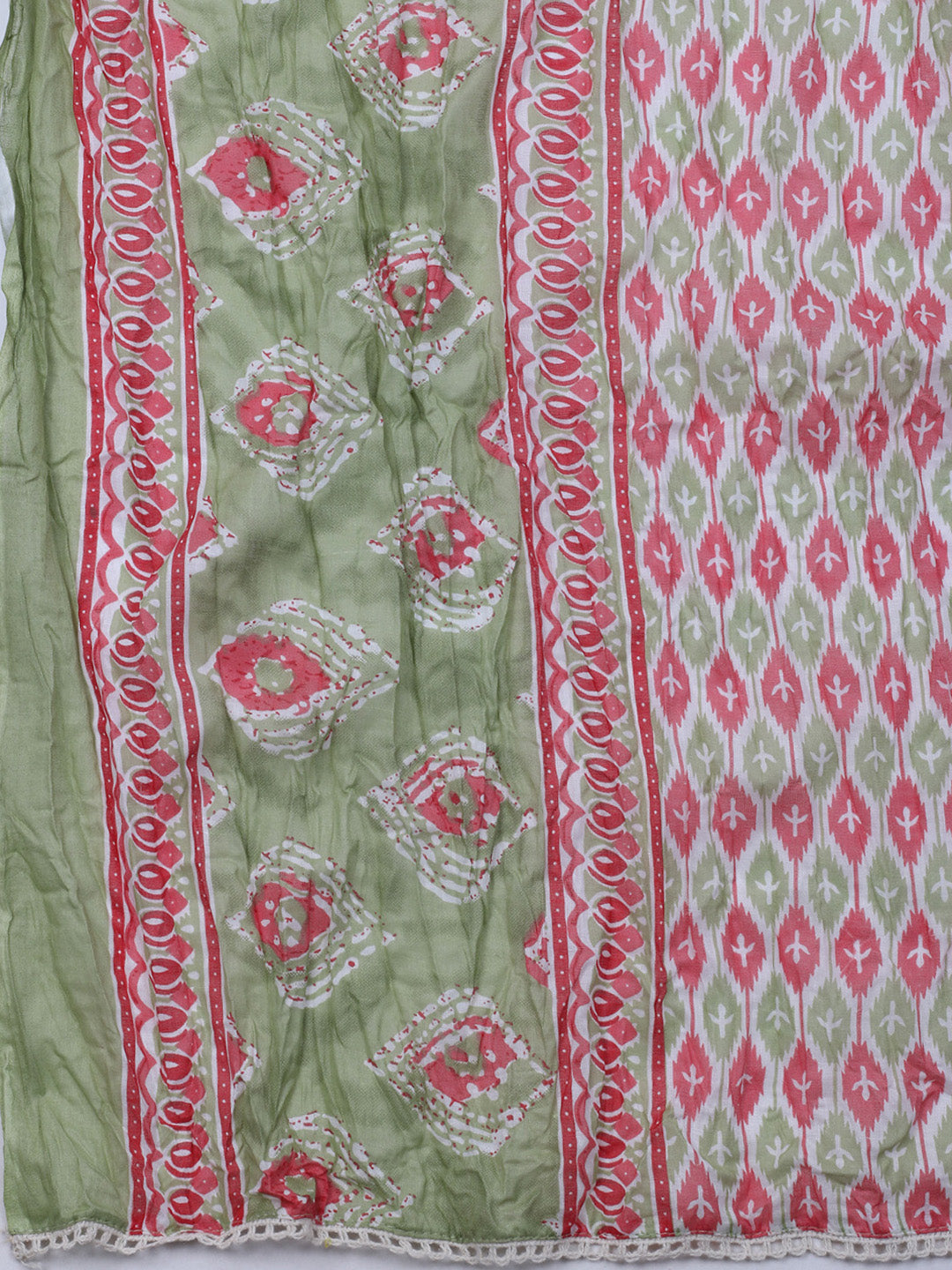 Embroidered Cotton Blend Unstitched Suit With Dupatta