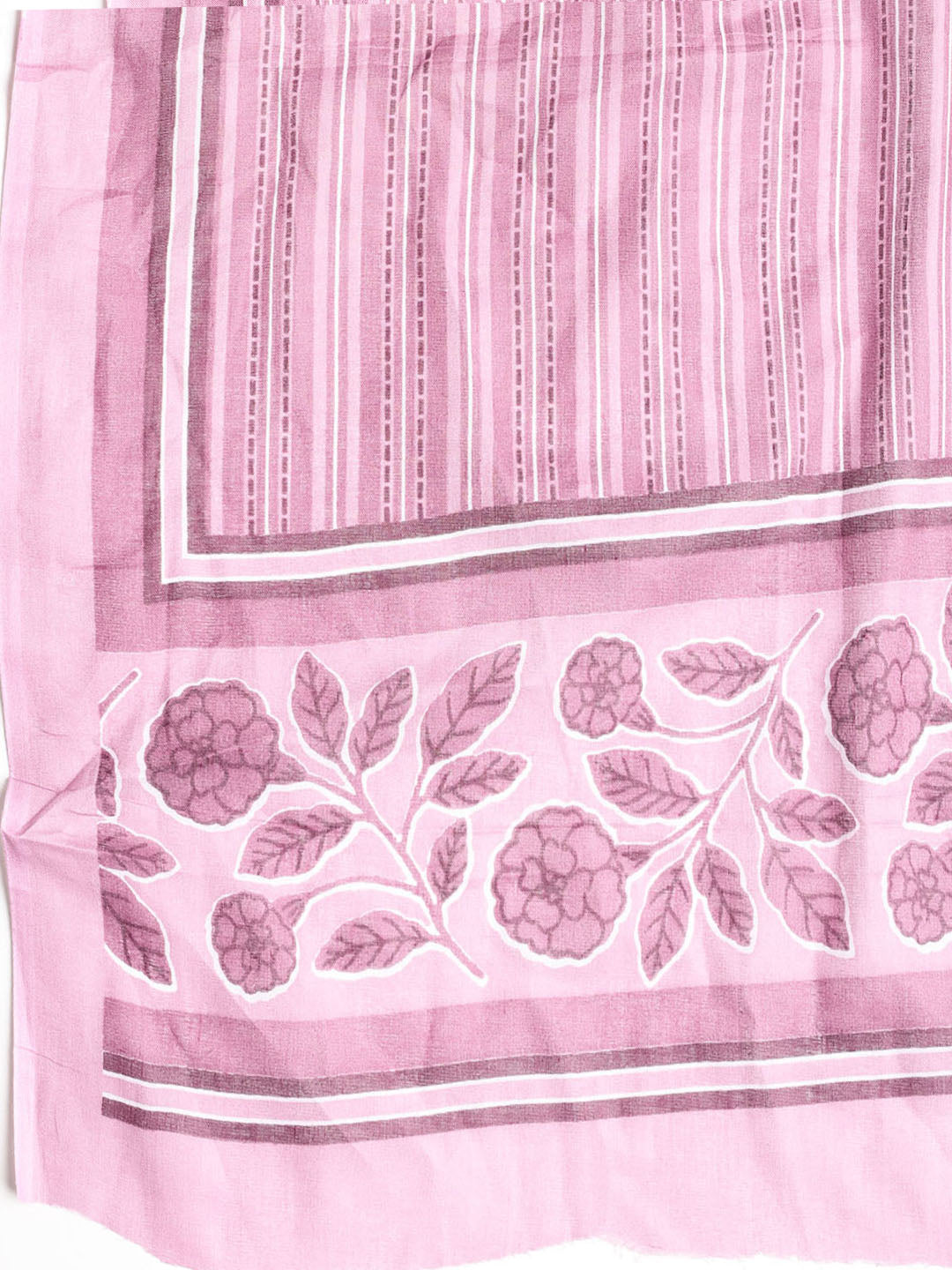 Printed Cotton Printed Unstitched Suit With Dupatta