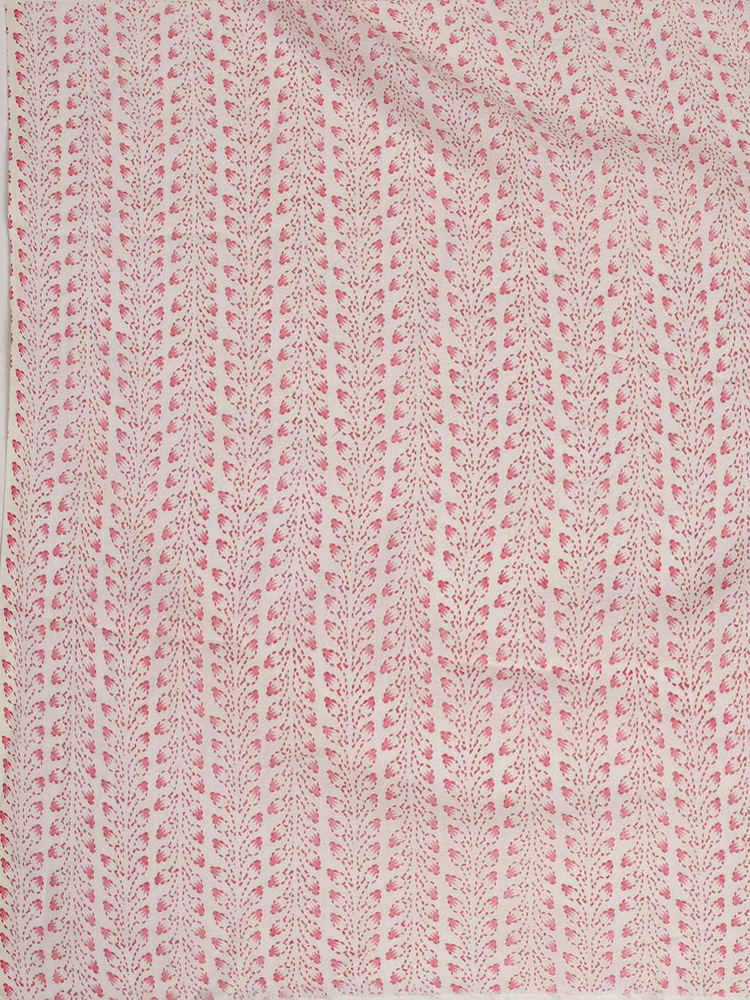 Printed Cotton Blend Unstitched Suit With Dupatta