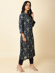 Printed Cotton Kurta Set