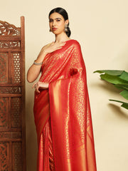 Embroidered Art Silk Saree