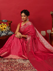 Woven Design Art Silk Gazari Saree