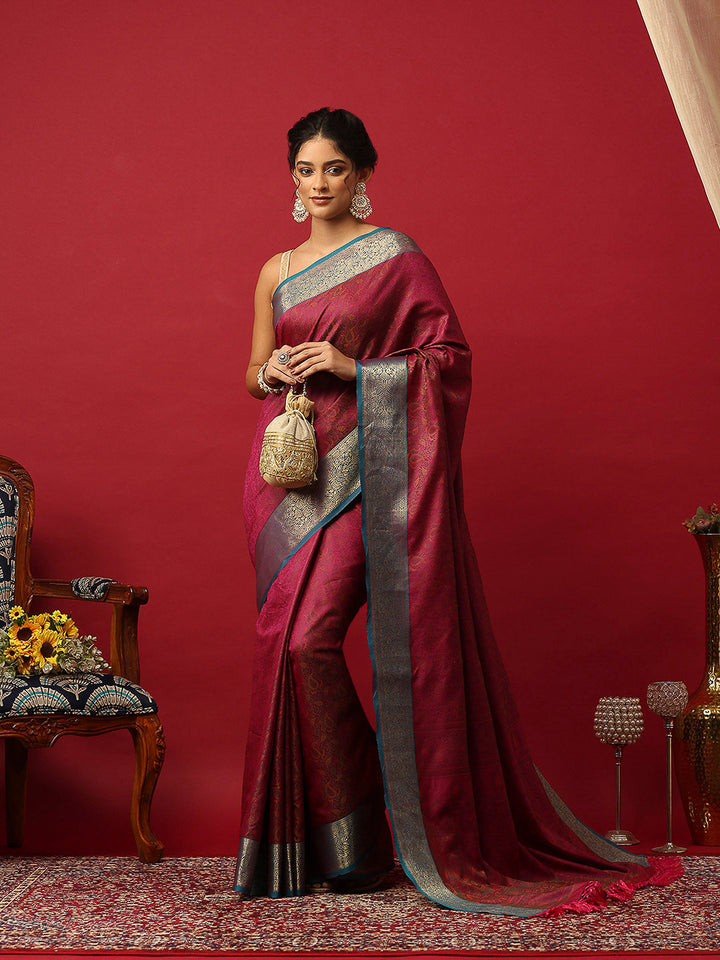 Woven Design Art Silk Saree