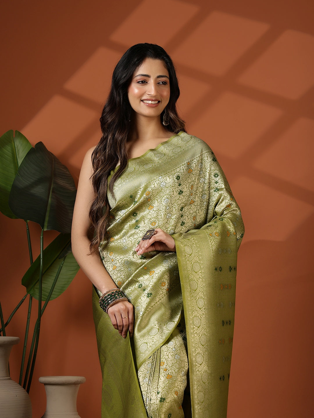 Woven Design Art Silk Saree