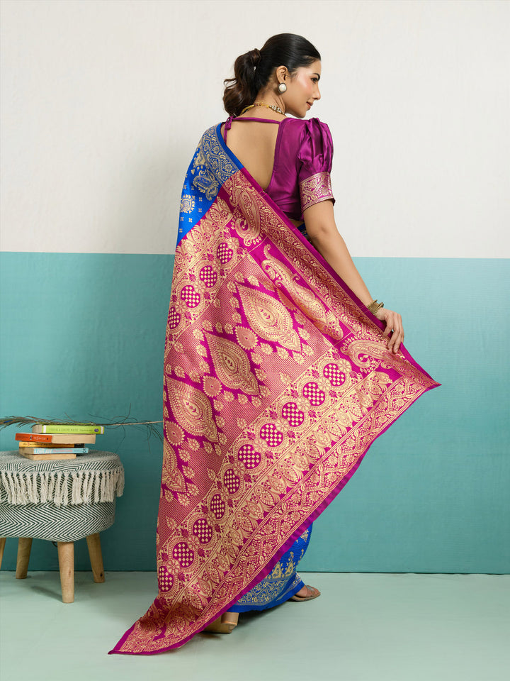Woven Design Art Silk Saree