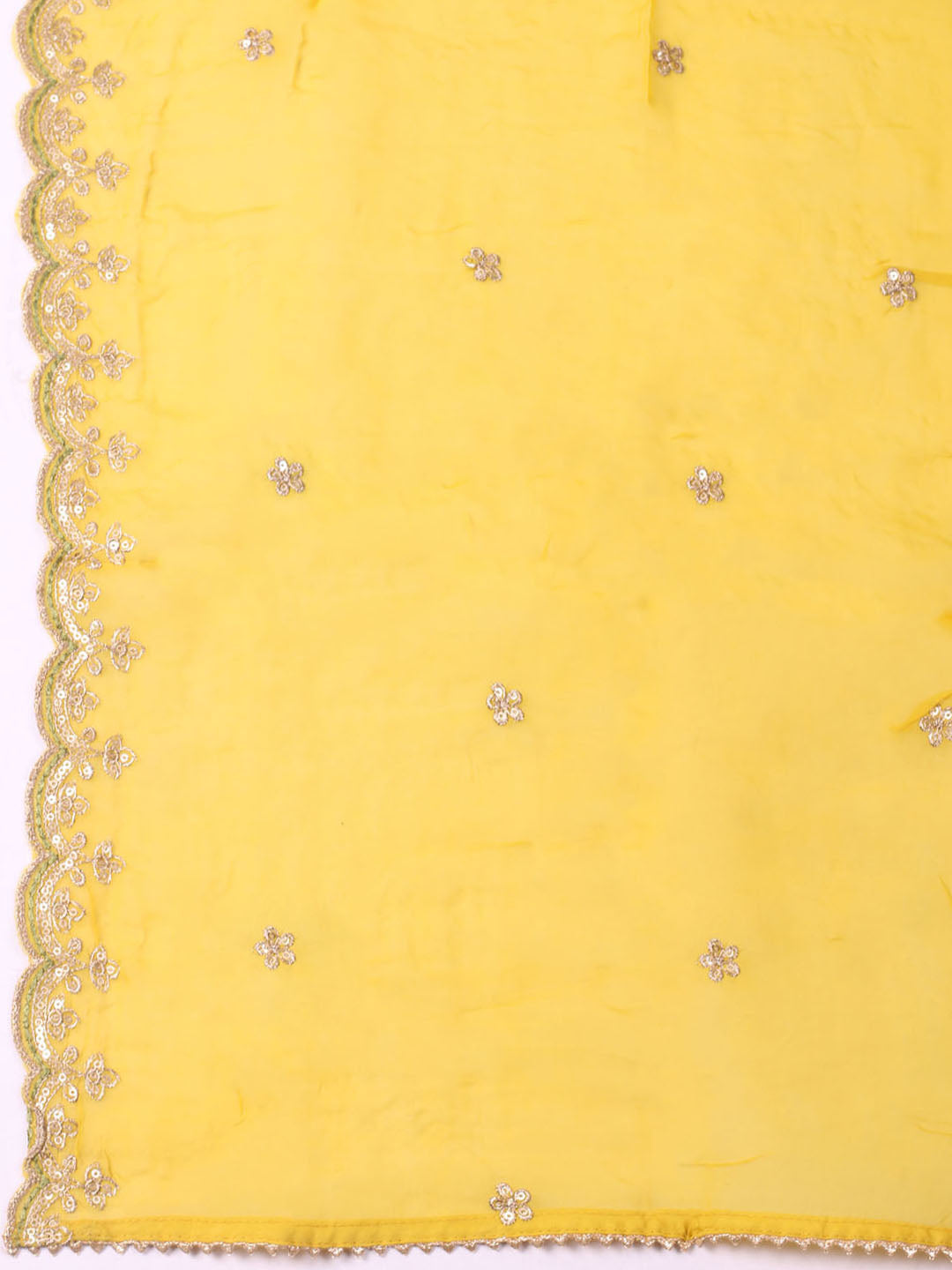 Embroidered Muslin Unstitched Suit With Dupatta