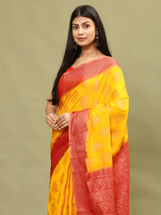 Zari Border Woven Handloom Saree