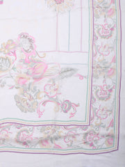 Embroidered Cotton Blend Unstitched Suit With Pant & Dupatta